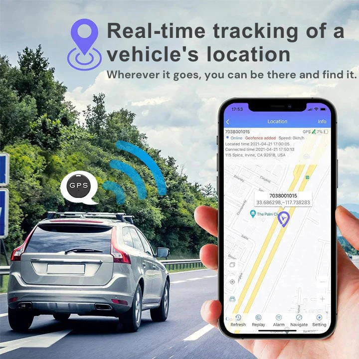 Intelligenter GPS Tracker mit Magnetmontage – Echtzeit-Ortung