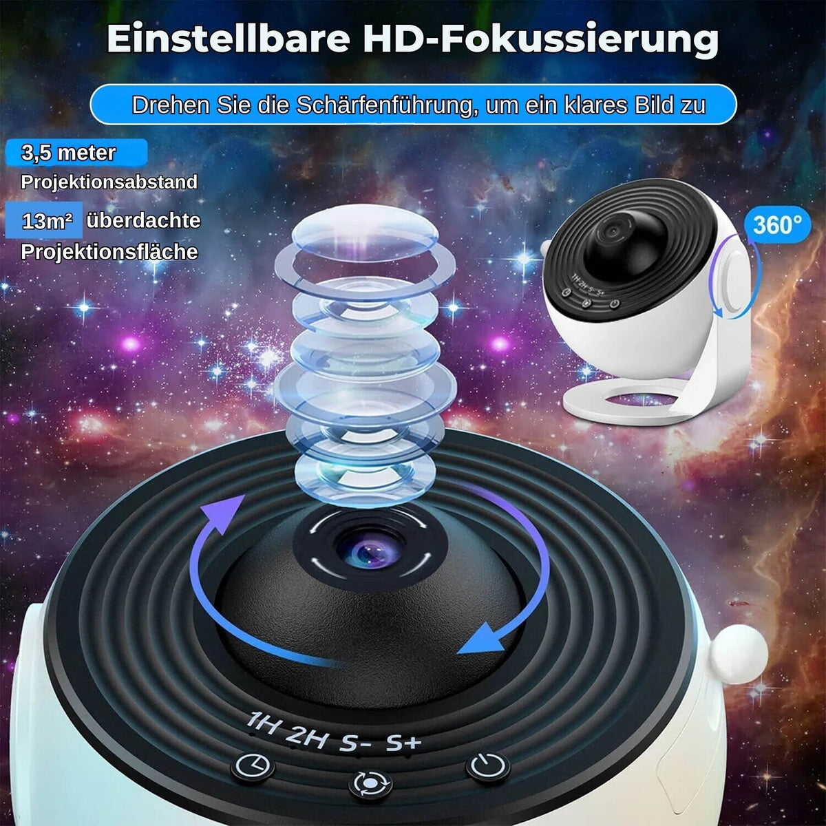 Galactic Glow - 13-in-1 Star Projector