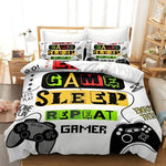 Vibrant Gaming Bedding for Kids – Soft Microfiber for Sweet Dreams