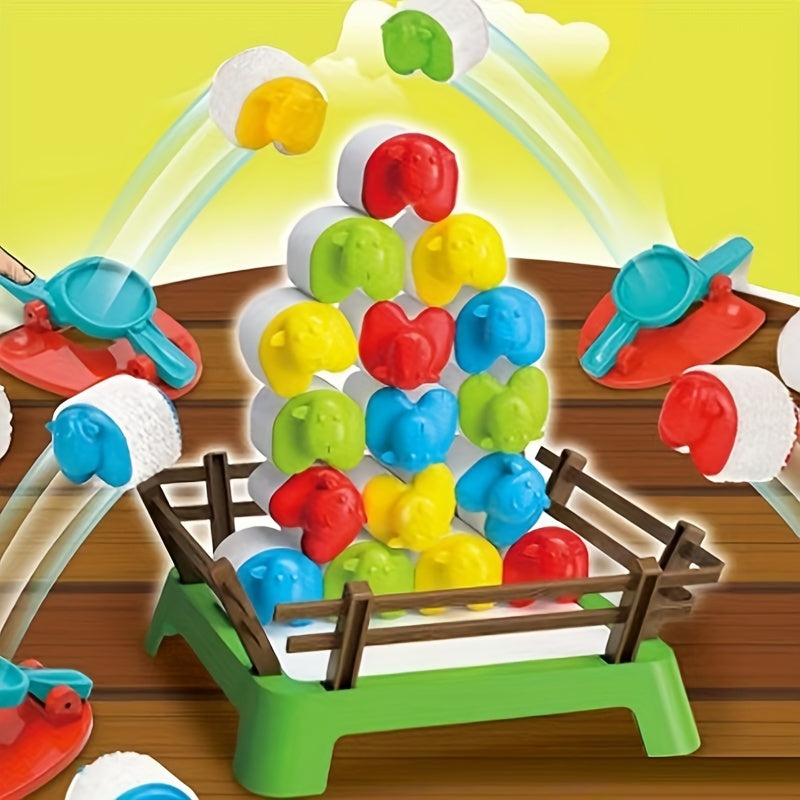 Jumping Sheep - Puzzle Board Game for Parent-Child Interaction