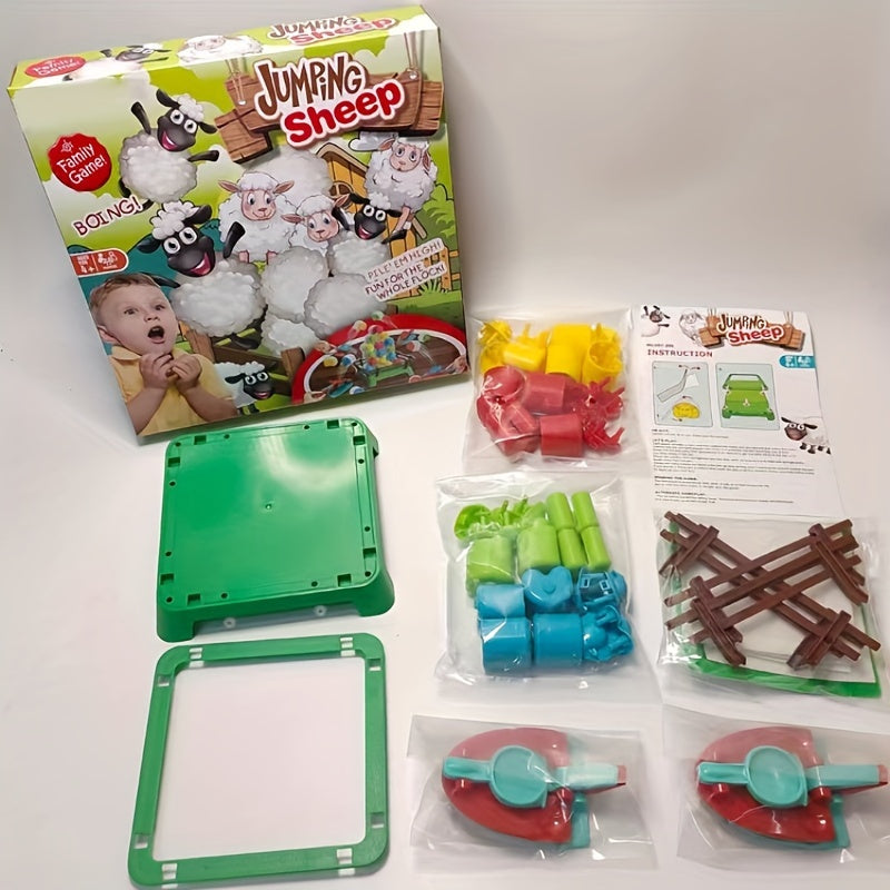 Jumping Sheep - Puzzle Board Game for Parent-Child Interaction