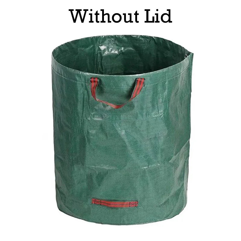 Praktische Gartenabfalltasche | Wiederverwendbar und Platzsparend | 120–500 Liter