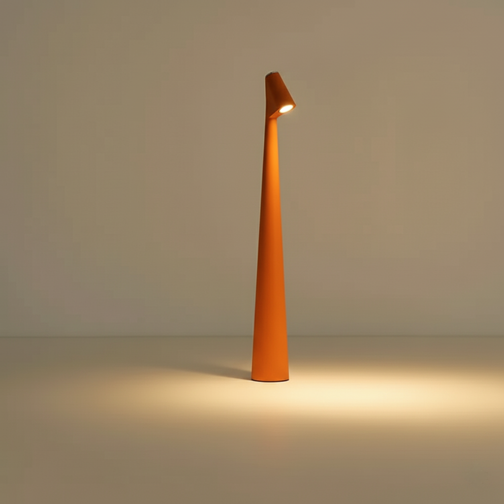 Cordless LED Table Lamp in Elegant Nordic Style