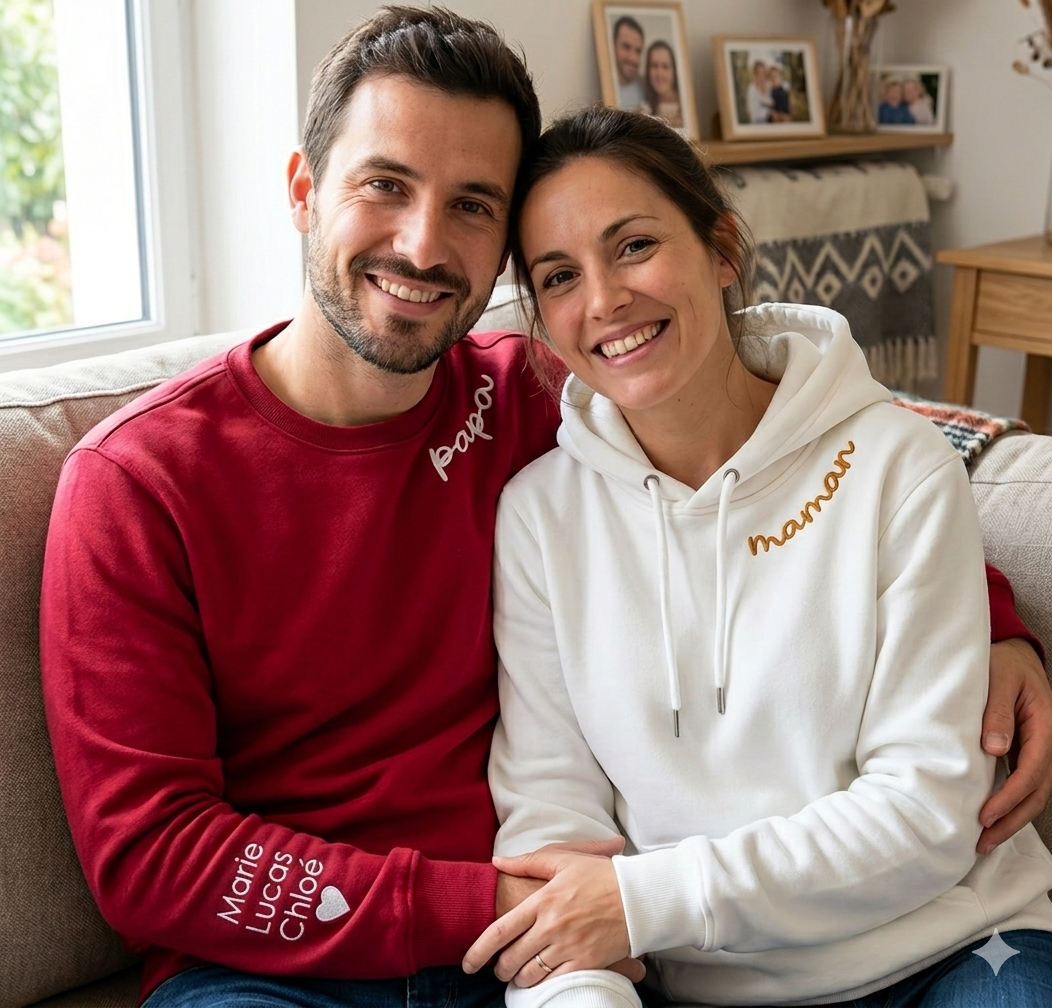 Mutter Sweatshirt mit liebevollem Motiv