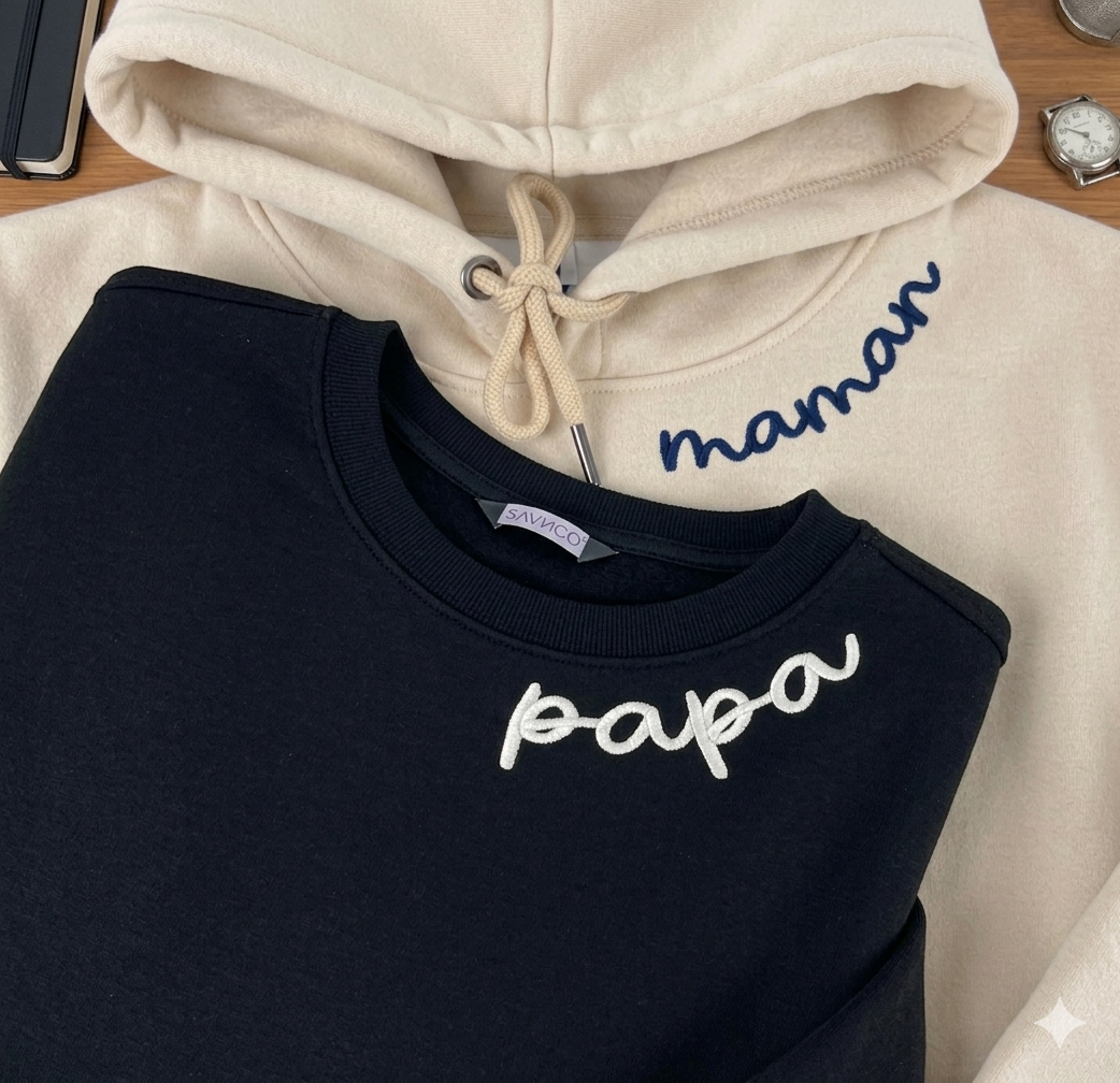 Mutter Sweatshirt mit liebevollem Motiv