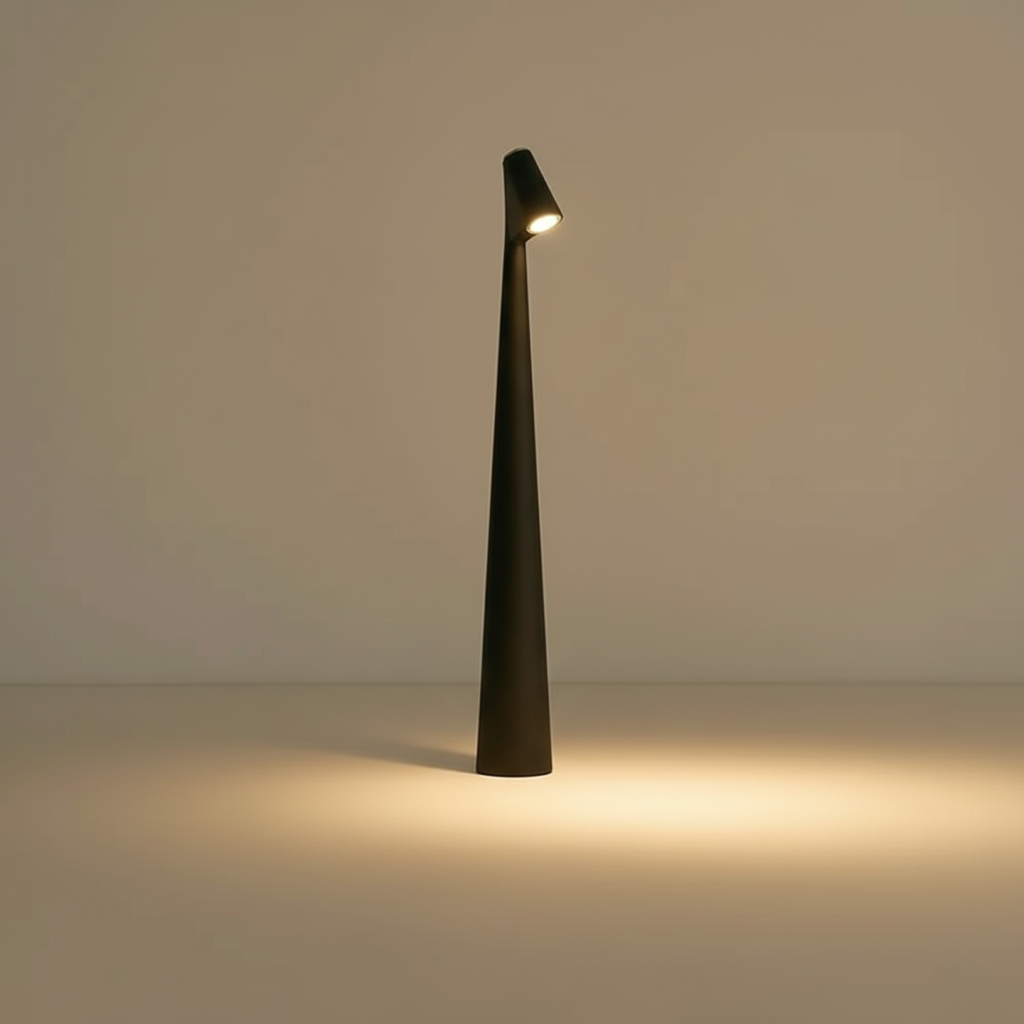 Cordless LED Table Lamp in Elegant Nordic Style