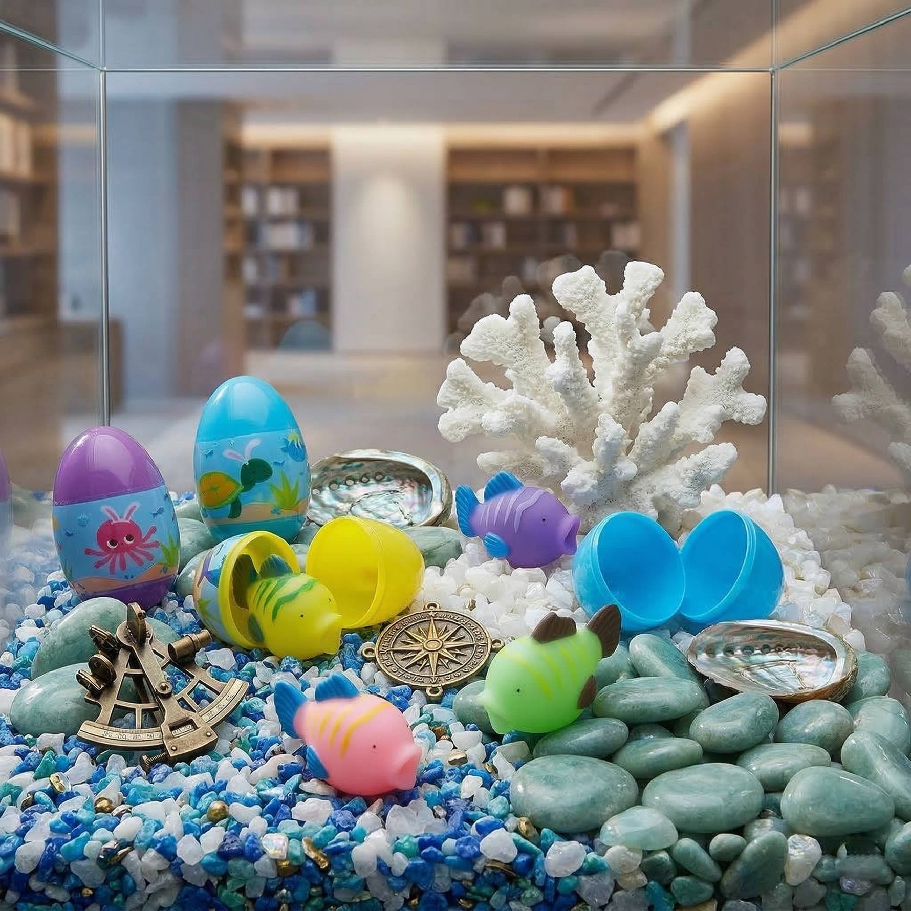 Wasser Spielzeug Eier für Ostern – 12er Set mit Spritzern