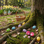Bunte Ostereier mit Radiergummis – 48er Set für Kinder