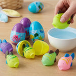 Wasser Spielzeug Eier für Ostern – 12er Set mit Spritzern