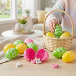 Bunte Ostereier mit Radiergummis – 48er Set für Kinder