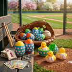 Baseball-Ente Ostereier mit Überraschungsspielzeugen – 12er Pack