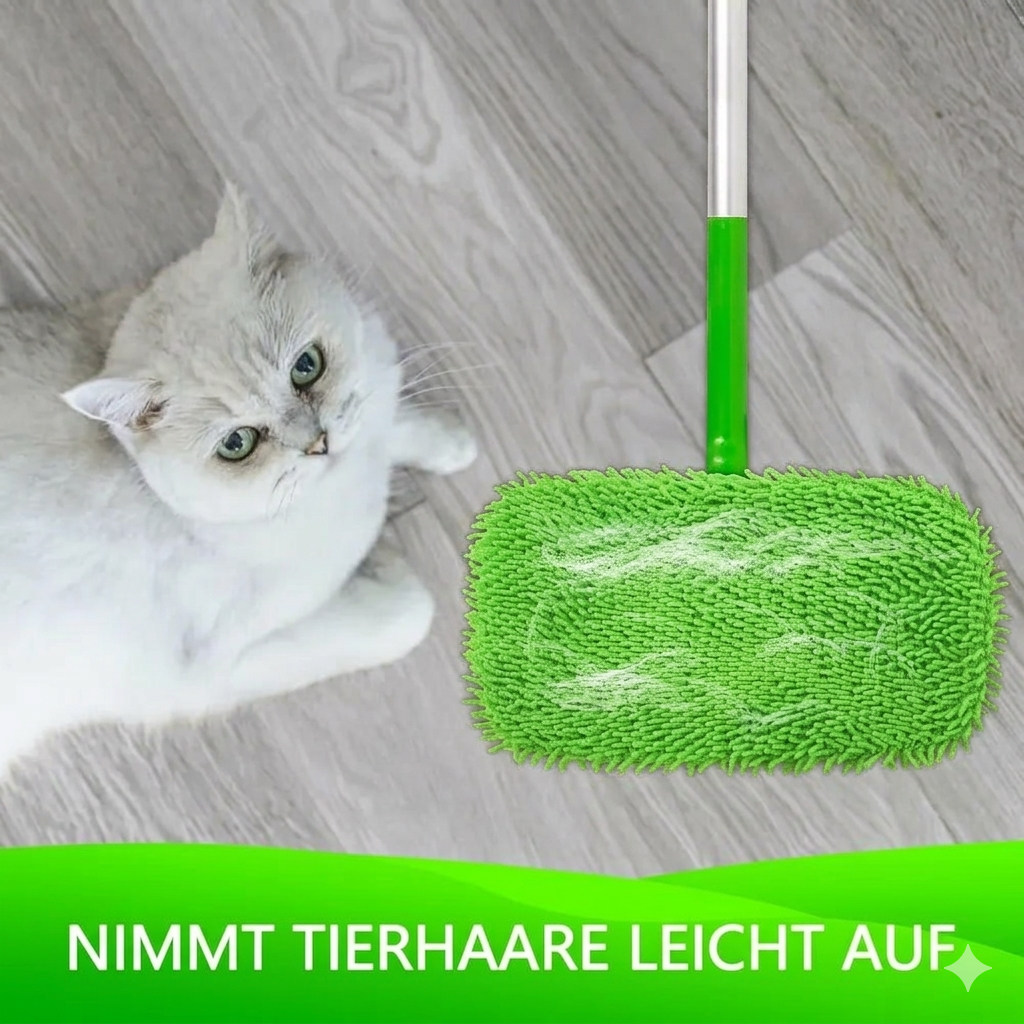 Wiederverwendbare Mikrofaser-Moppbezüge für müheloses Reinigen
