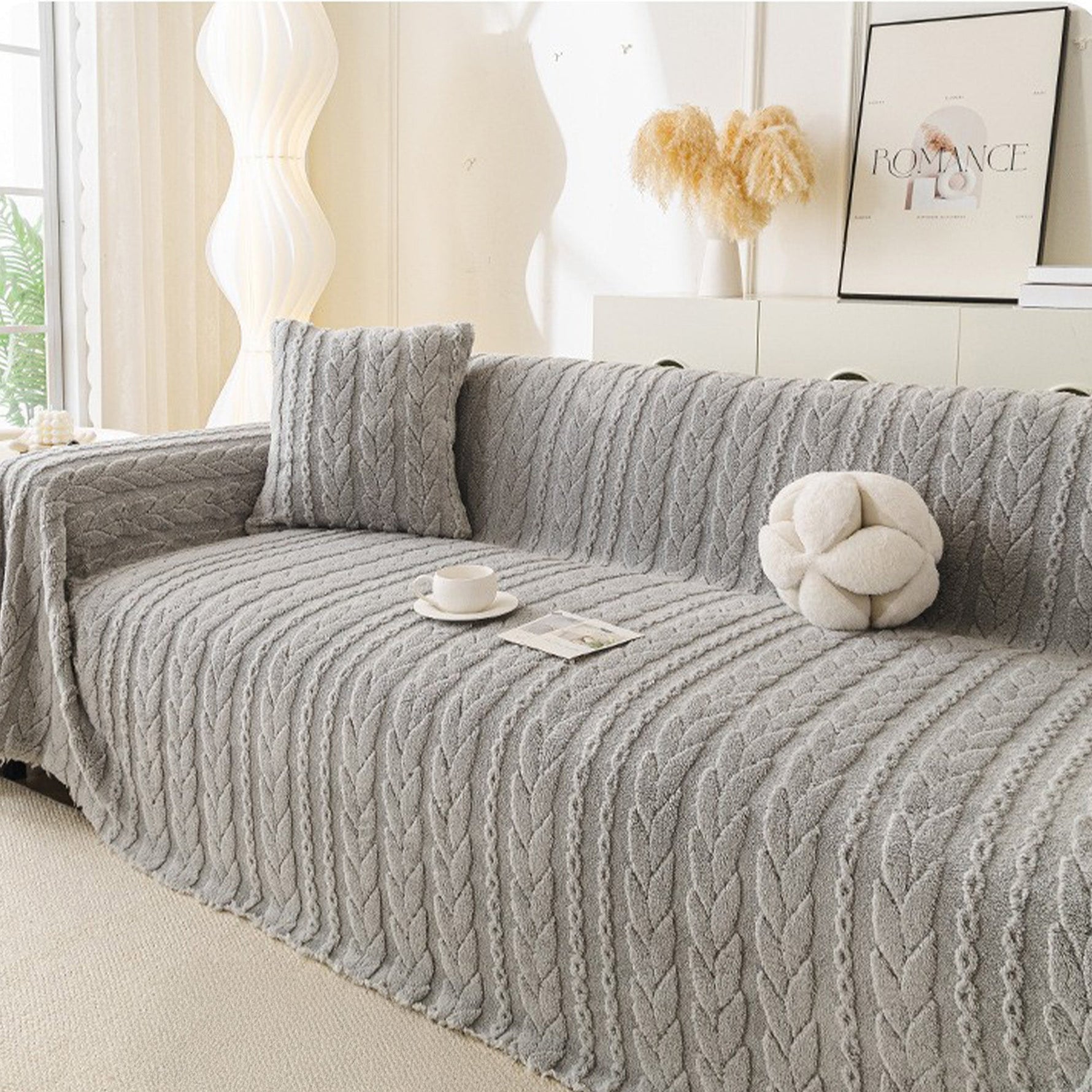 Oasis of Well-being - Luxurious Sofa Cover for Maximum Comfort