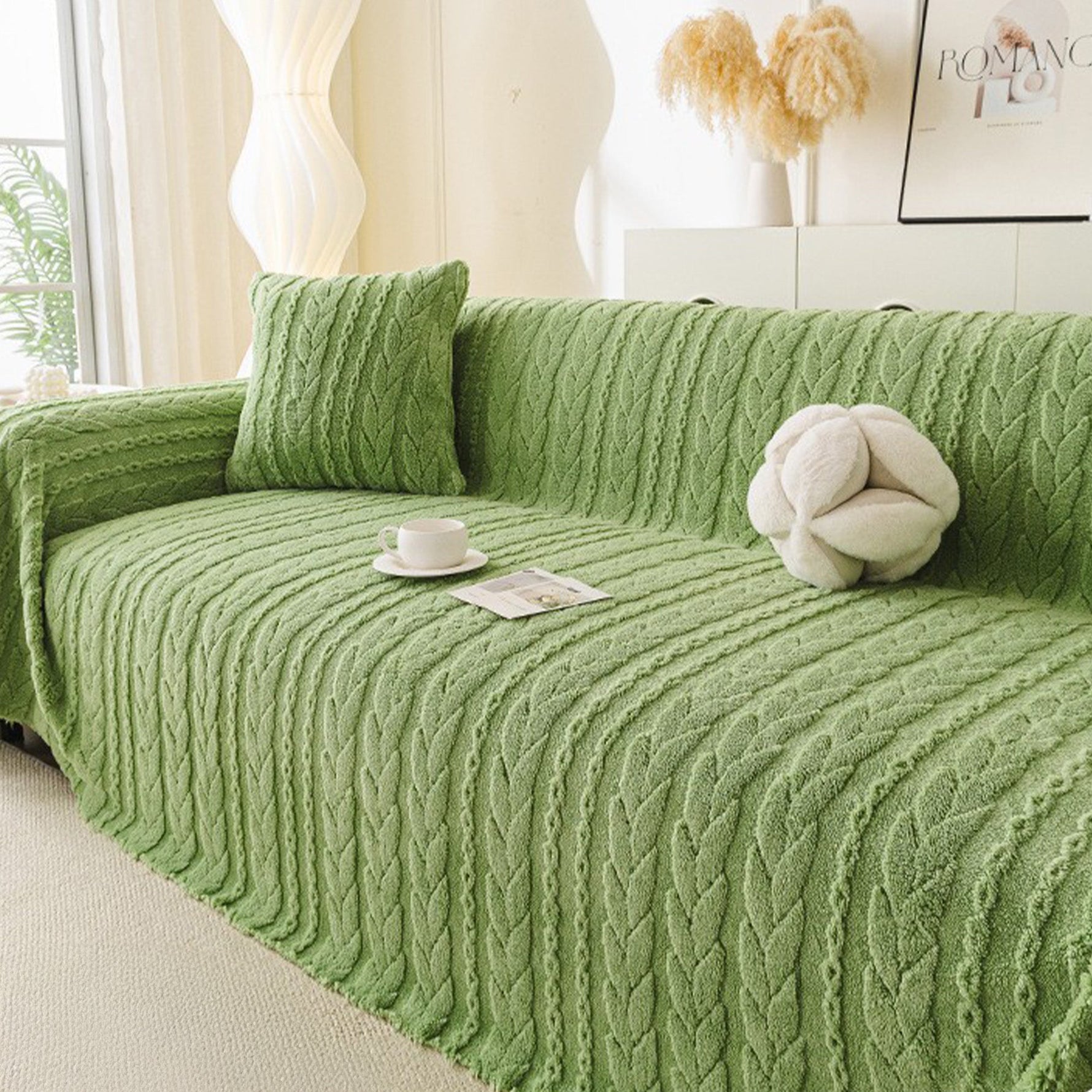 Oasis of Well-being - Luxurious Sofa Cover for Maximum Comfort