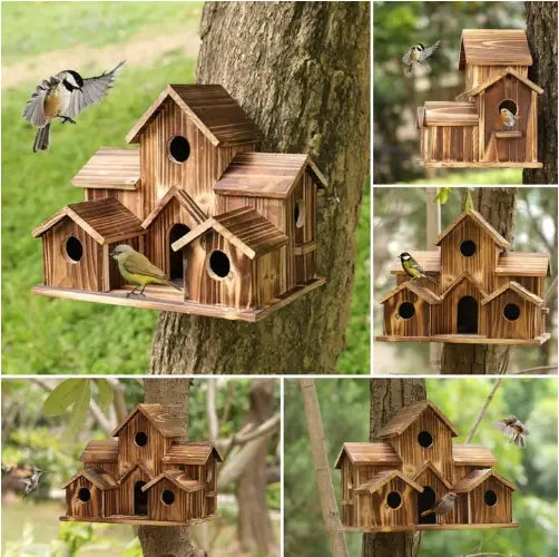 Geräumiges Vogelhaus für Ihren Garten