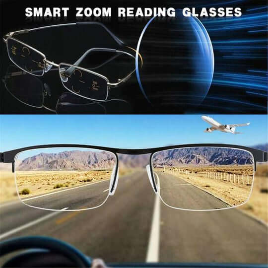 VisionFlex | Smarte Gleitsichtbrille für jedes Umfeld | Schwarz
