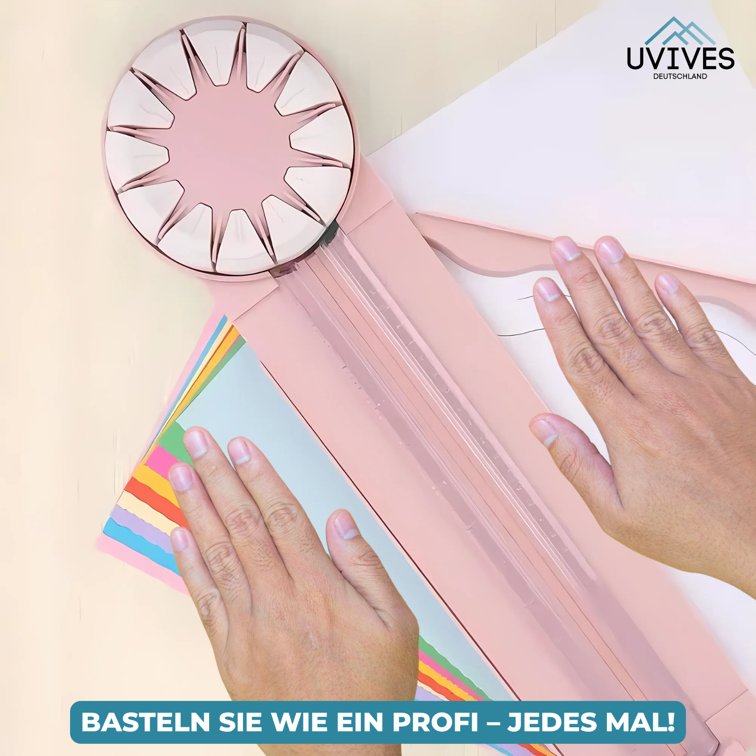 CreativeCutter - 12-in-1 360° Rotary Paper Trimmer