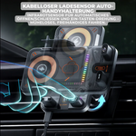 Drehbarer Handyhalter für das Auto mit kabelloser Ladestation