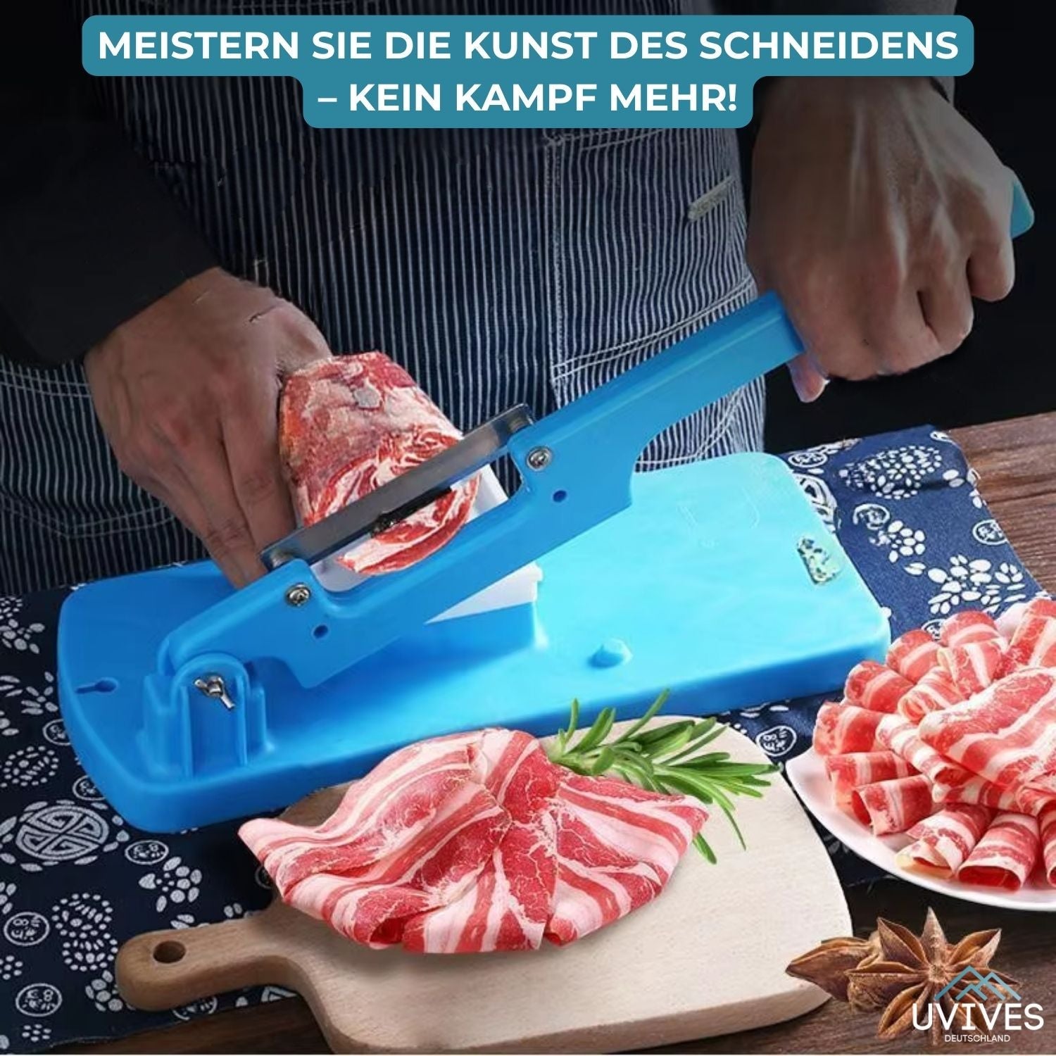SpeedyCutter - Versatile Food Processor for Precise Slicing