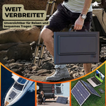Ecovolt 1000W Tragbares Solarpanel Set | Komplett mit MPPT & USB/Type-C | Ideal für Camping, Auto, Boot & Wohnmobil