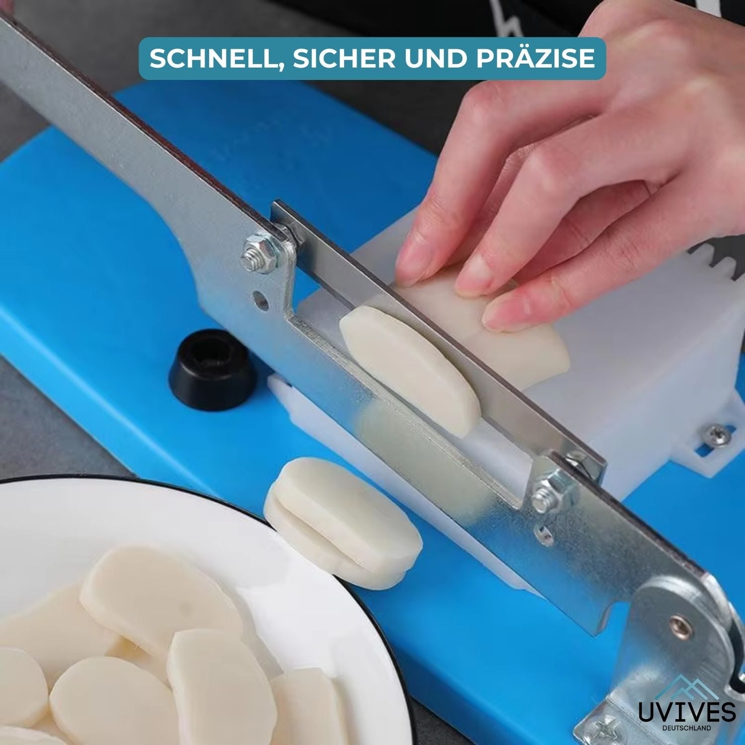 SpeedyCutter - Versatile Food Processor for Precise Slicing
