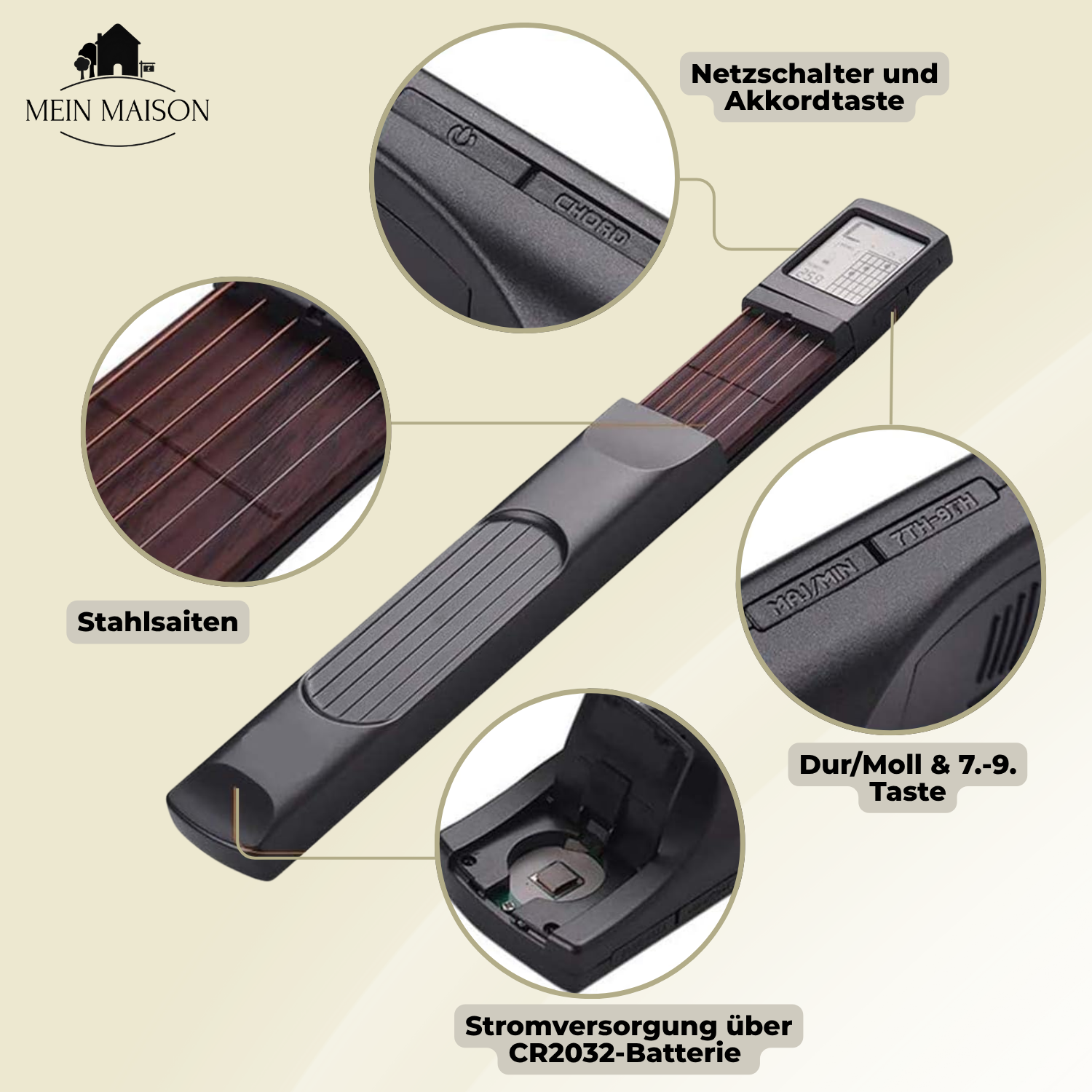 Learning Guitar Made Easy – Flexible Practice Device