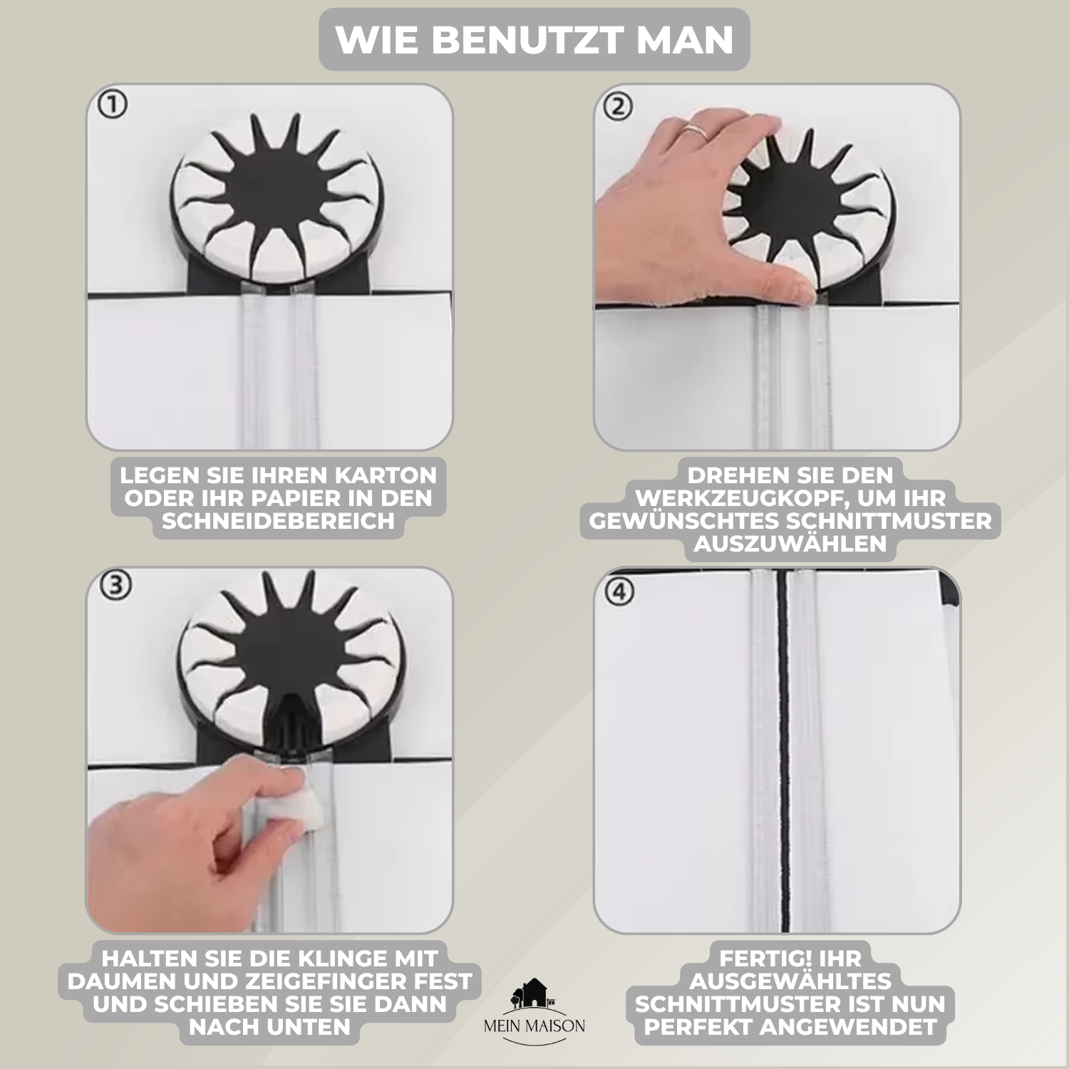 SchneideProfi – 12-in-1 Präzisionsschneider für Kreative
