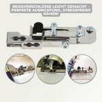 Präziser Reißverschluss-Nähfuß für müheloses Nähen