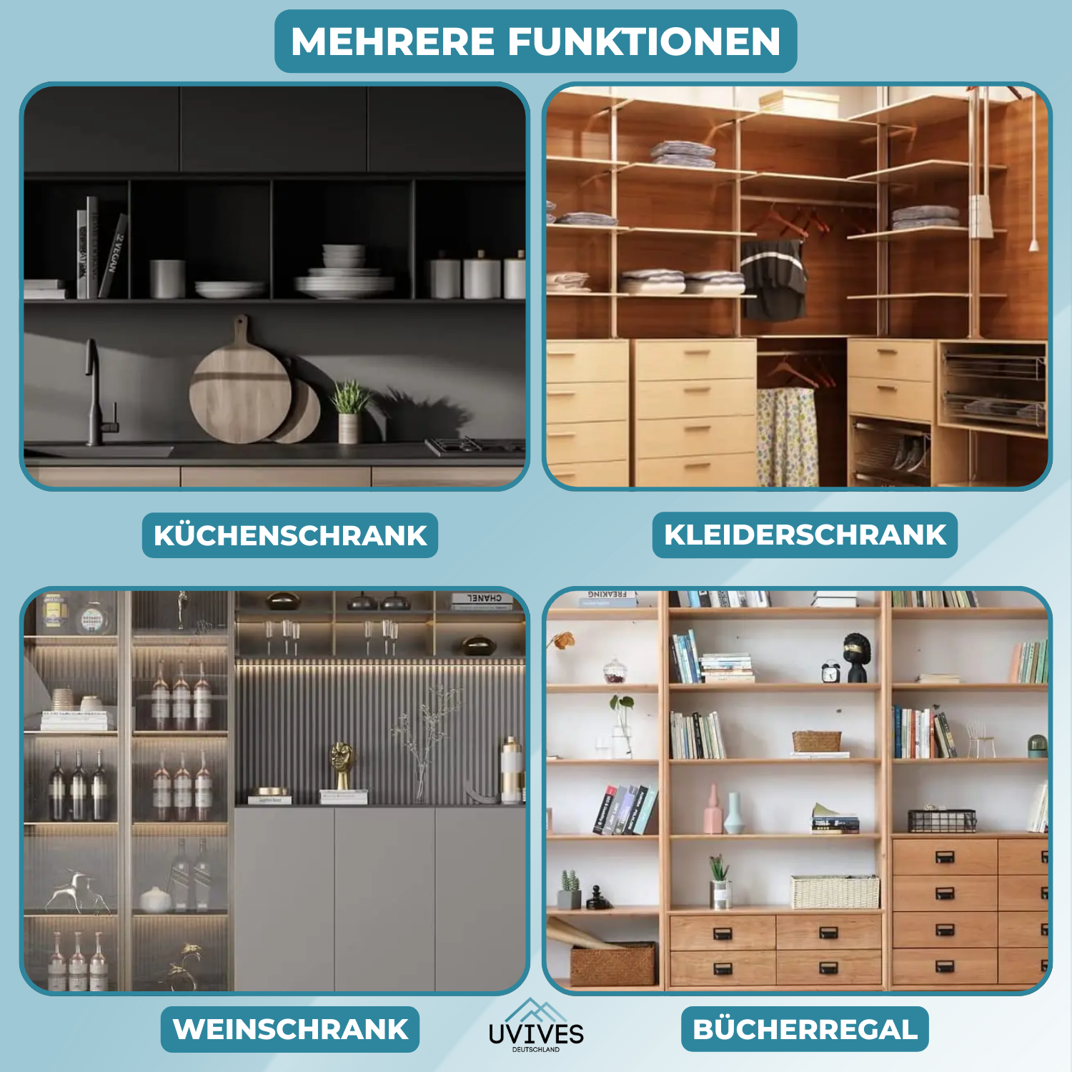 EasyMount – Quick and stable shelving solutions without drilling