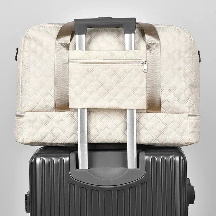 Praktische Reisetasche mit Schuhfach | Wasserabweisend und Faltbar