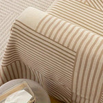Elegant Chenille Sofa Cover with Tassels for Any Room