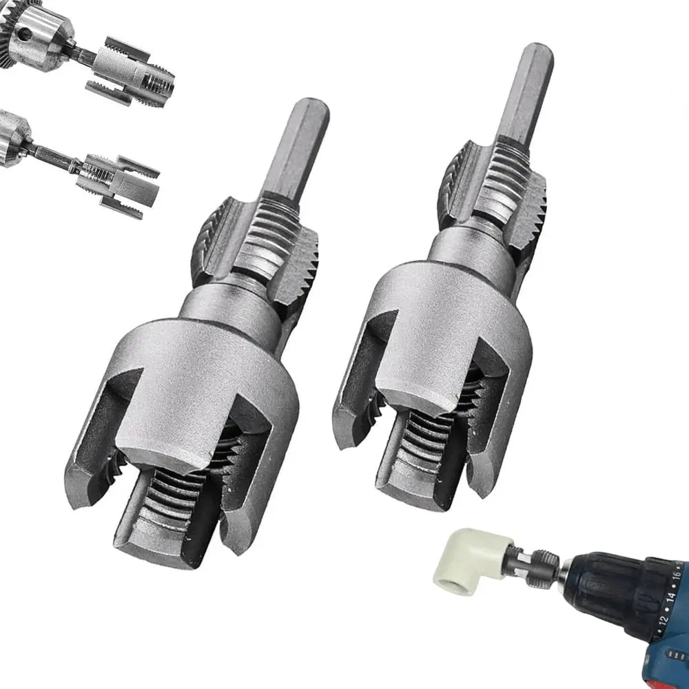 Präzises Gewindeschneider-Set für Rohrverbindungen