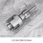 Präzises Gewindeschneider-Set für Rohrverbindungen