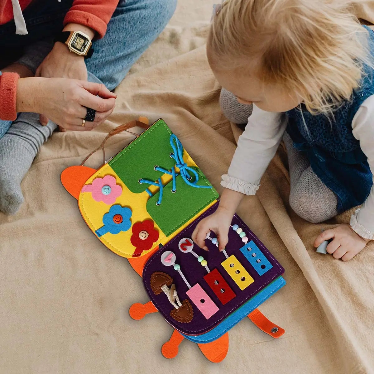 Montessori Giraffe Activity Book - Fostering Senses and Skills