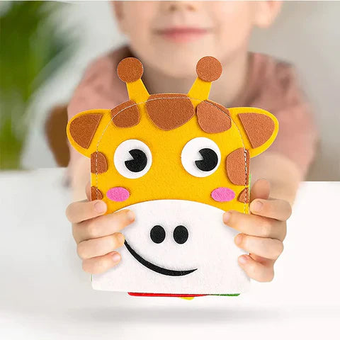 Montessori Giraffe Activity Book - Fostering Senses and Skills