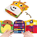 Montessori Giraffe Activity Book - Fostering Senses and Skills