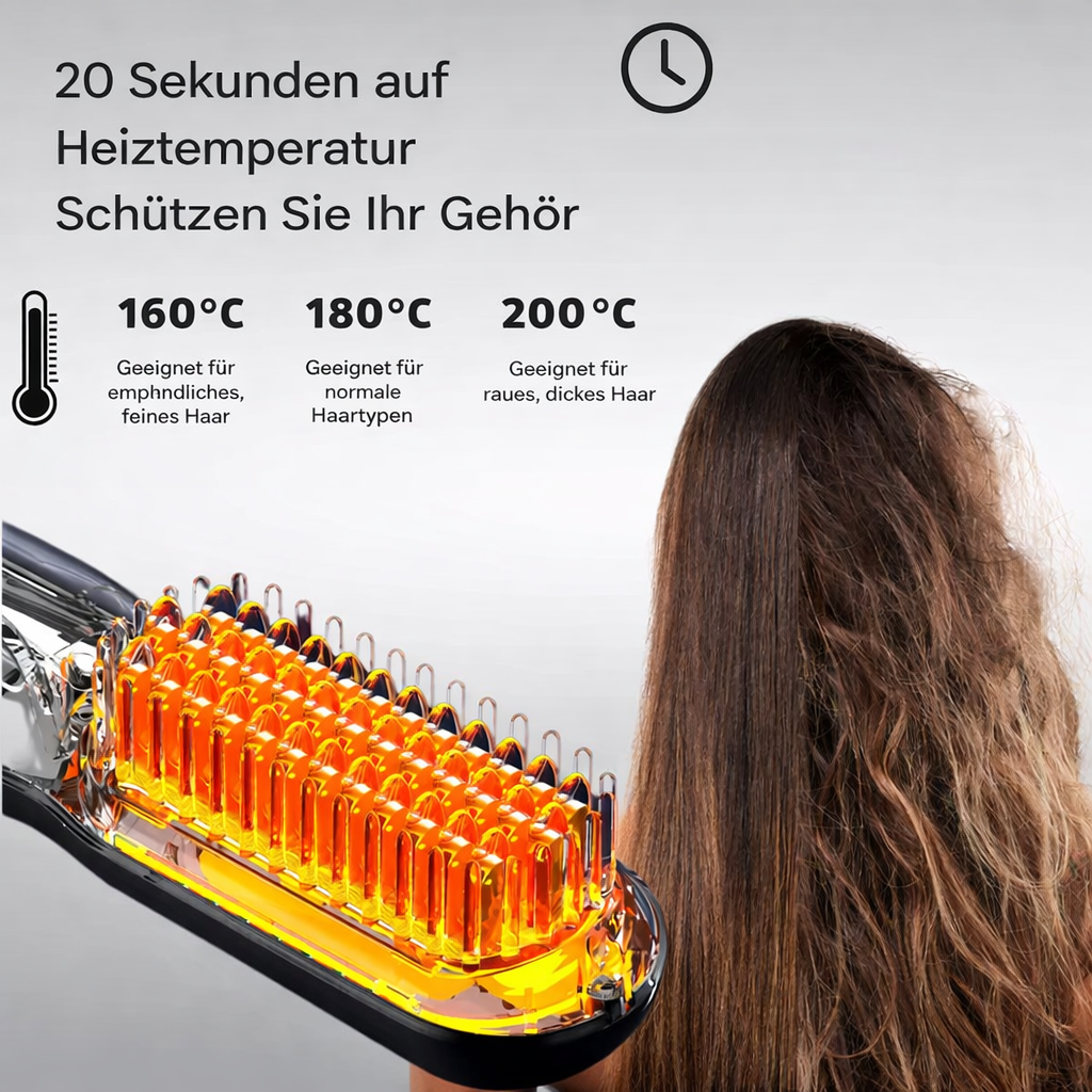 Freiheit beim Styling – Akku-Haarglätter für glänzendes Haar