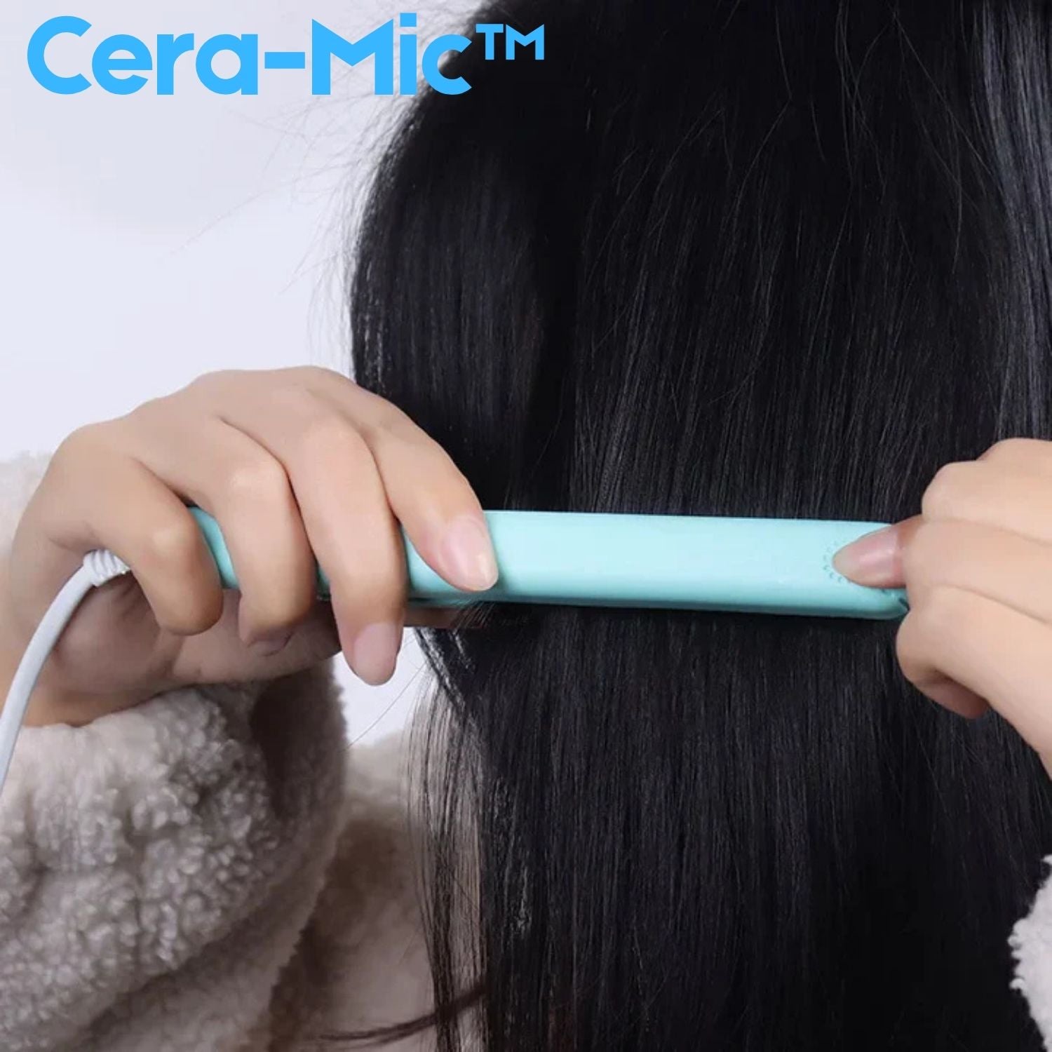 Komfortabler Haarglätter und Lockenstab | 2-in-1 Styler