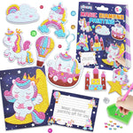 GlitzerArt - Creative Diamond Painting Sticker Set for Kids