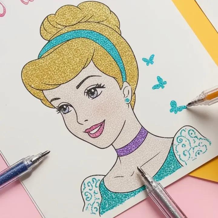 Funkelndes Gelstift-Set – 10 lebendige Farben für kreative Projekte