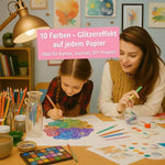 Funkelndes Gelstift-Set – 10 lebendige Farben für kreative Projekte