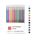 Funkelndes Gelstift-Set – 10 lebendige Farben für kreative Projekte