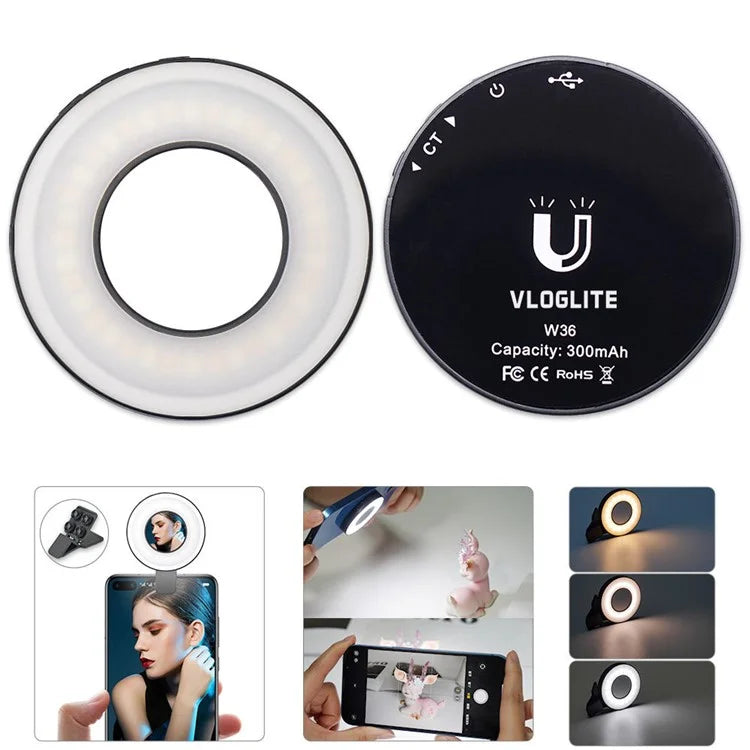 Stylish magnetic lamp with wireless charging and dimmable lighting