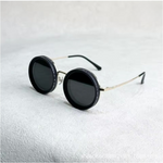 Runde Retro-Sonnenbrille mit UV400 Schutz – Stilvoll und Leicht