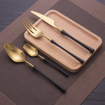 Golda | Elegant Gold Cutlery Set