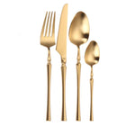 Golda | Elegant Gold Cutlery Set