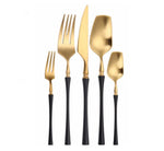 Golda | Elegant Gold Cutlery Set