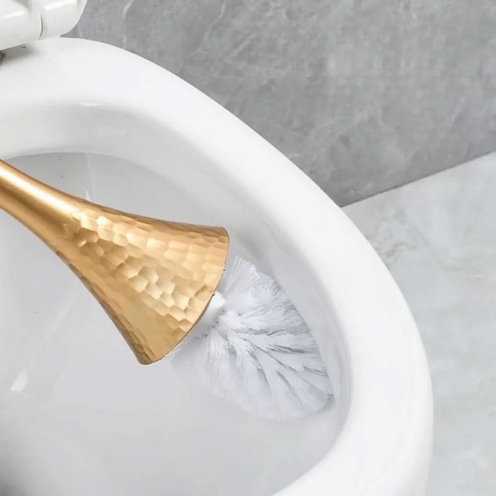 GOLDENCLEAN WC-BÜRSTE – ELEGANZ FÜR EINEN STILVOLLEN BADRAUM