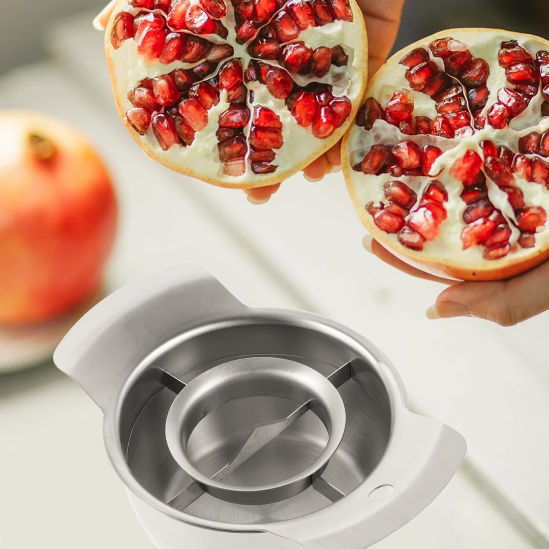 Granatapfel Entkernungs-Set | Sauber und Schnell
