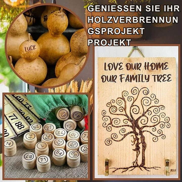 Präzise Holz- und Ledergravurset für Persönliche Geschenke